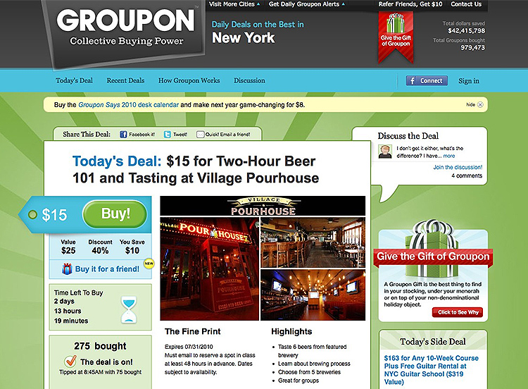 MVP Success Stories: How 8 Startups Proved Their Idea With Almost Nothing 5 Groupon MVP
